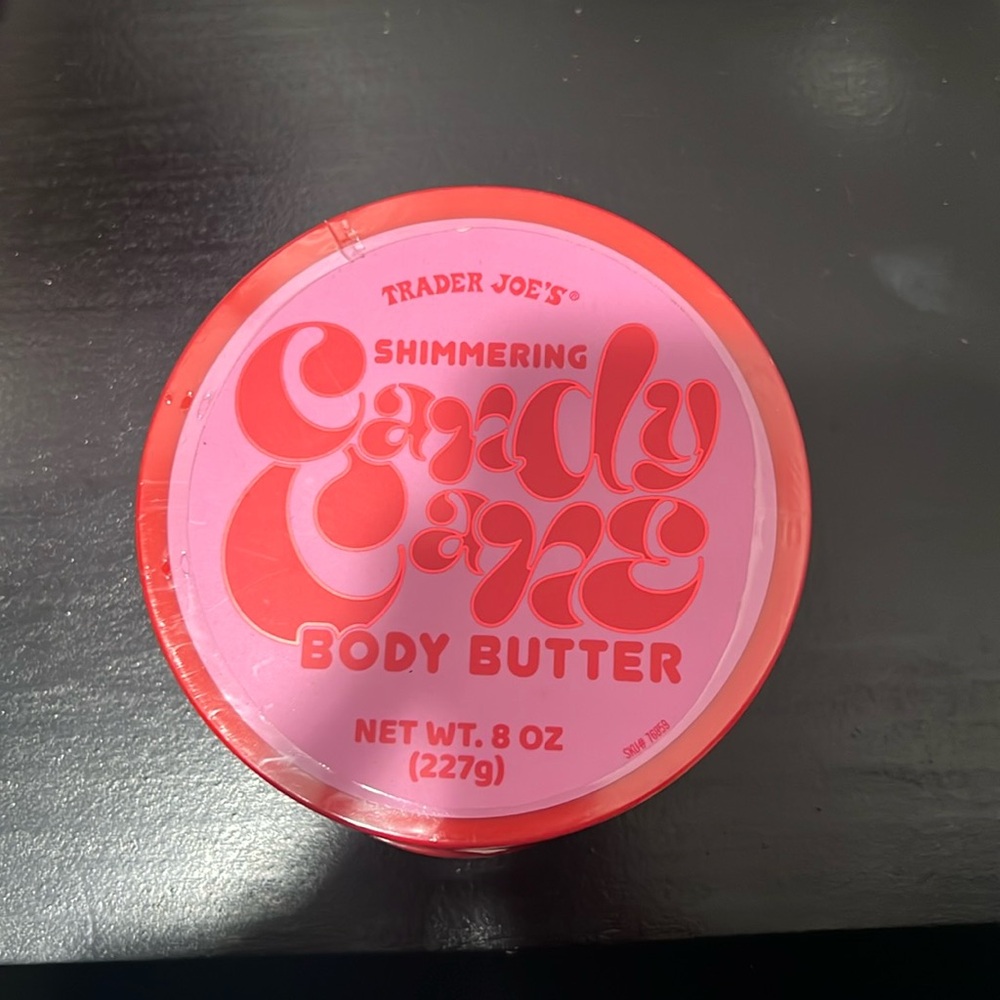 Candy cane body butter
